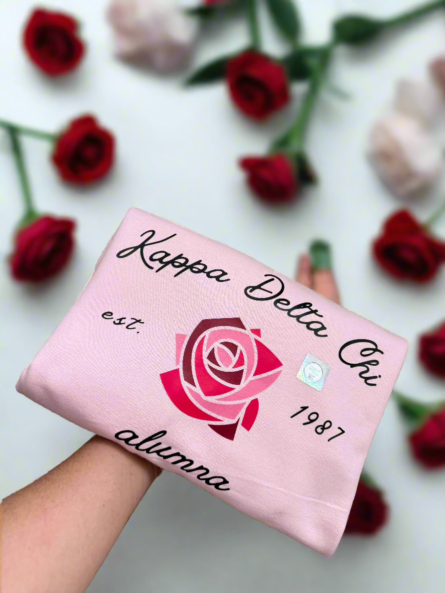 Kappa Delta Chi - El Paso Collection - Rose Alumna Crewneck