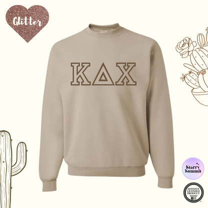 Kappa Delta Chi - El Paso Collection - Non-Alumna Letters Crewneck