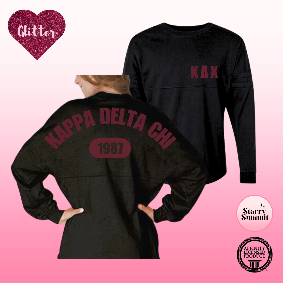 Kappa Delta Chi - Glitter Spirit Jersey