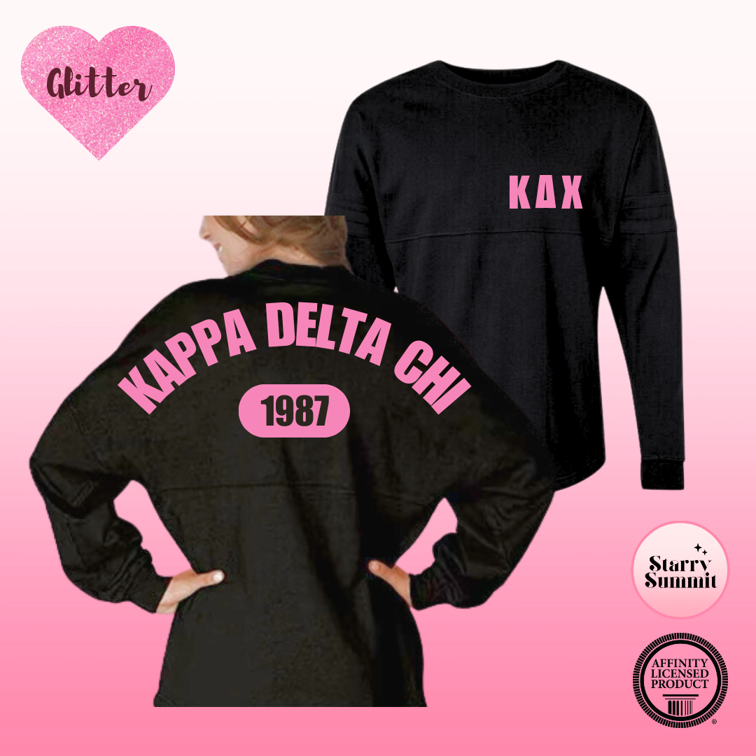 Kappa Delta Chi - Glitter Spirit Jersey