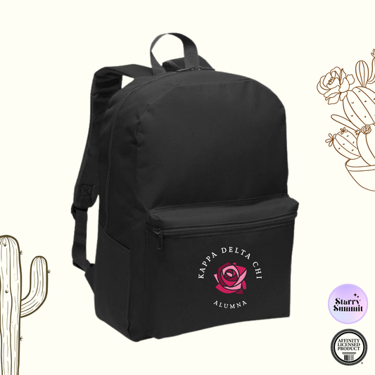 Kappa Delta Chi - El Paso Collection - Alumna and Non-Alumna Dusk Rose Backpack