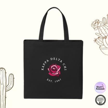 Kappa Delta Chi - El Paso Collection - Alumna and Non-Alumna Rose Tote Bag