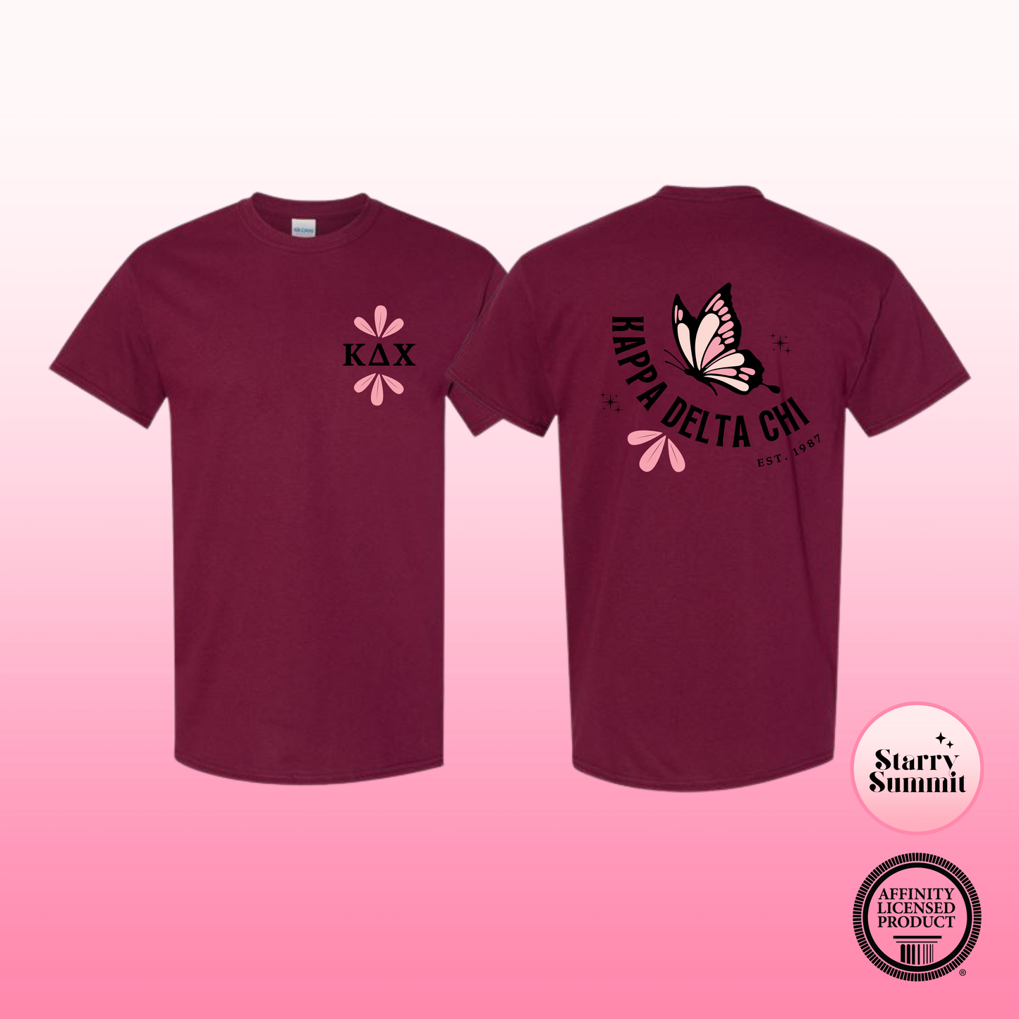 Kappa Delta Chi - La Mariposa T-Shirt