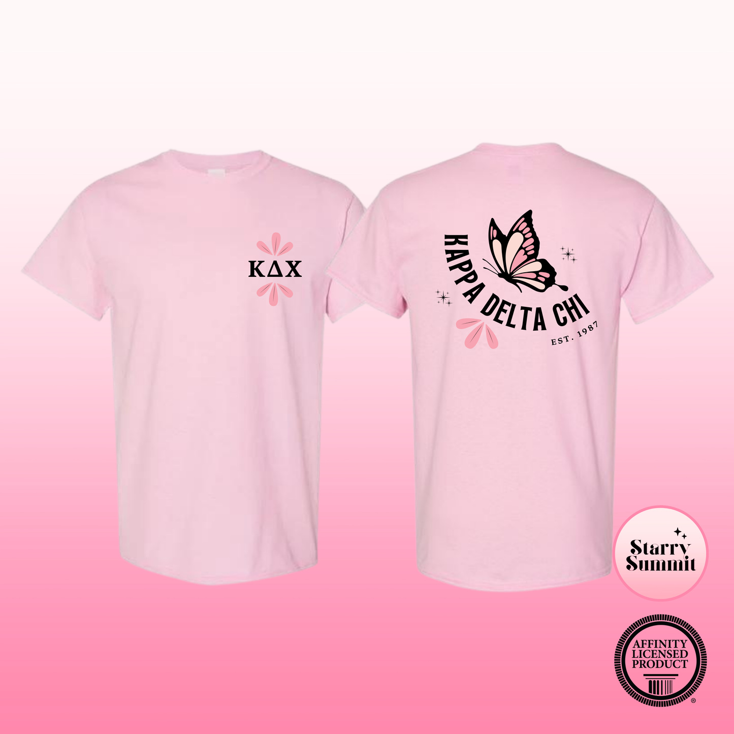 Kappa Delta Chi - La Mariposa T-Shirt