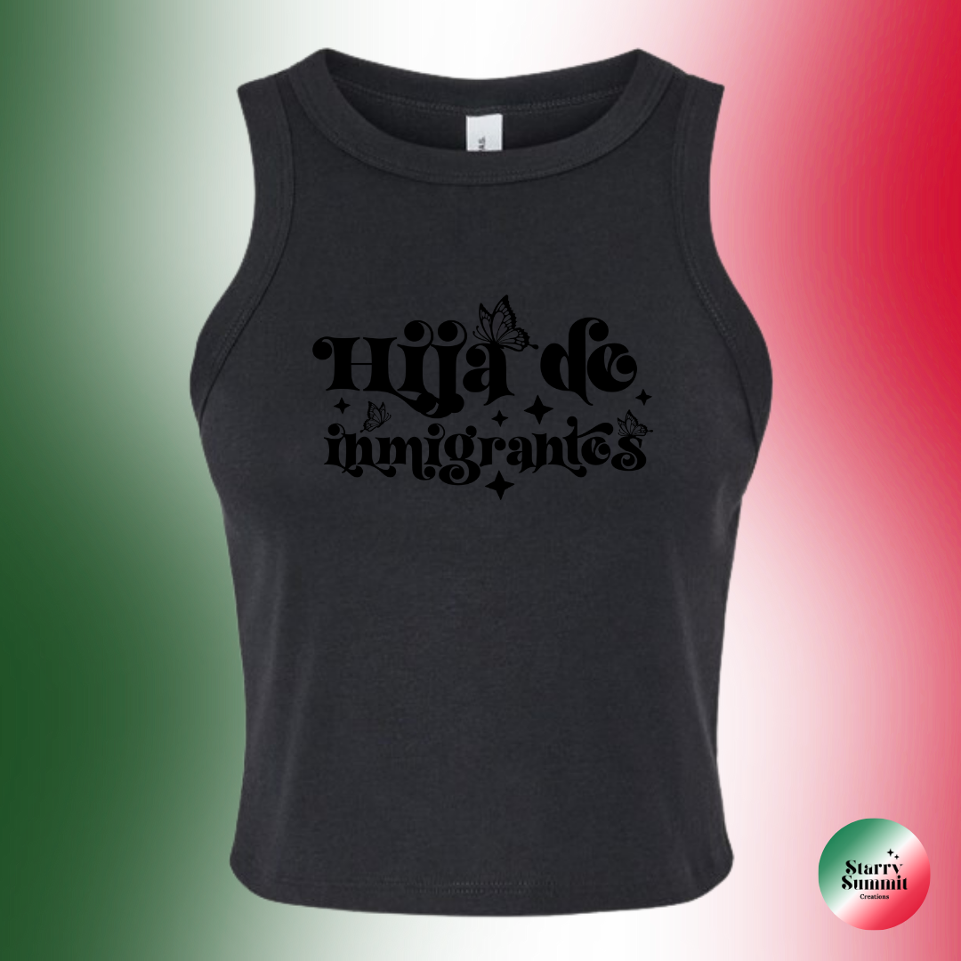 Hija de Inmigrantes Racer Tank