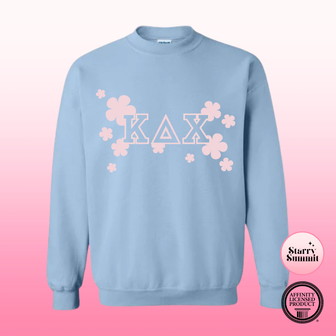 Kappa Delta Chi - Daisy Letter Crewneck