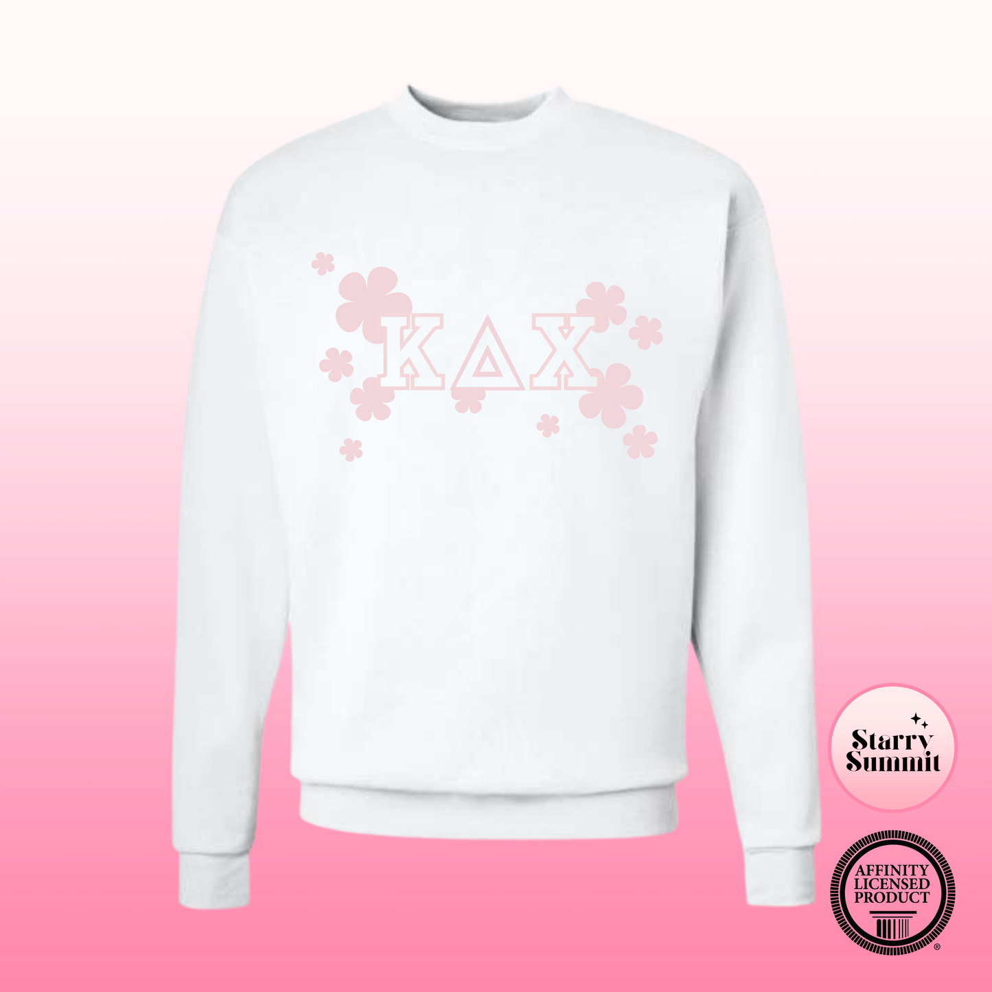 Kappa Delta Chi - Daisy Letter Crewneck