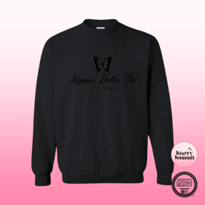 Kappa Delta Chi - Vintage Butterfly Crewneck